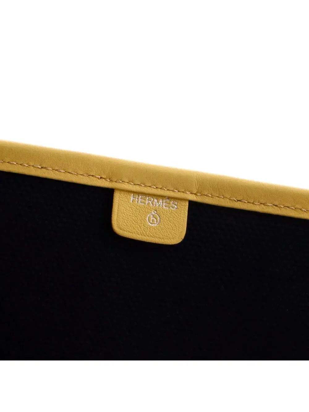 Hermes Petit H Skeleton Tote Toile And #295473H16B
